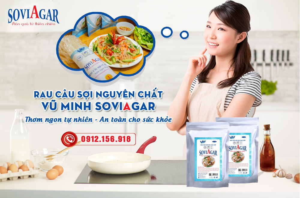 Rau câu sợi nào thơm ngon tự nhiên, an toàn cho sức khỏe?